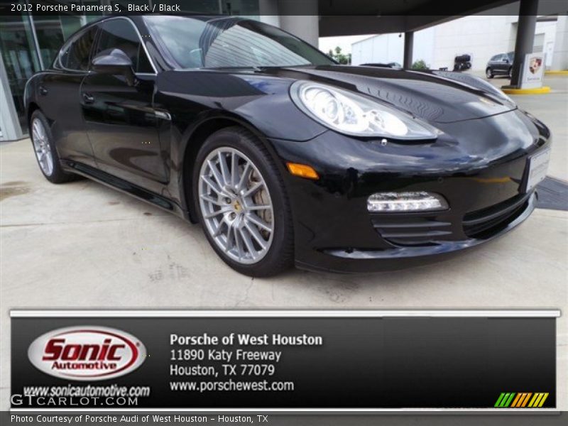 Black / Black 2012 Porsche Panamera S