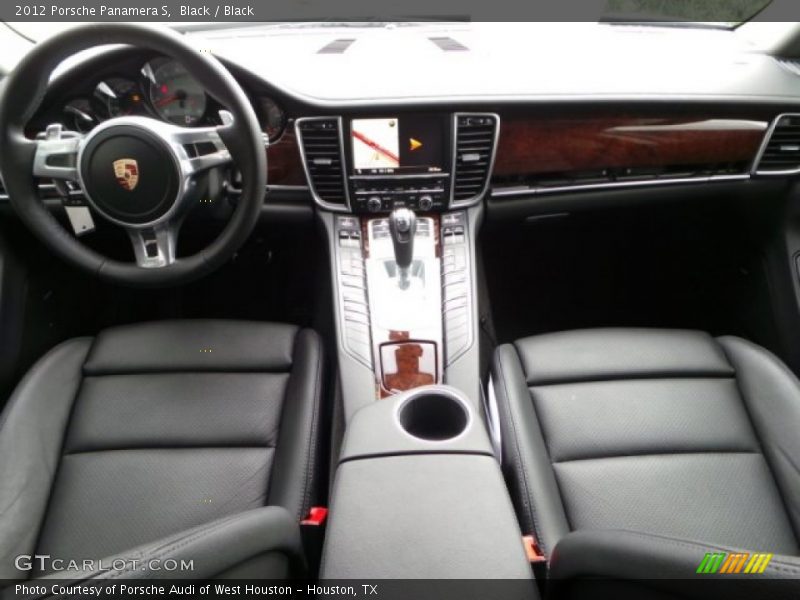 Black / Black 2012 Porsche Panamera S