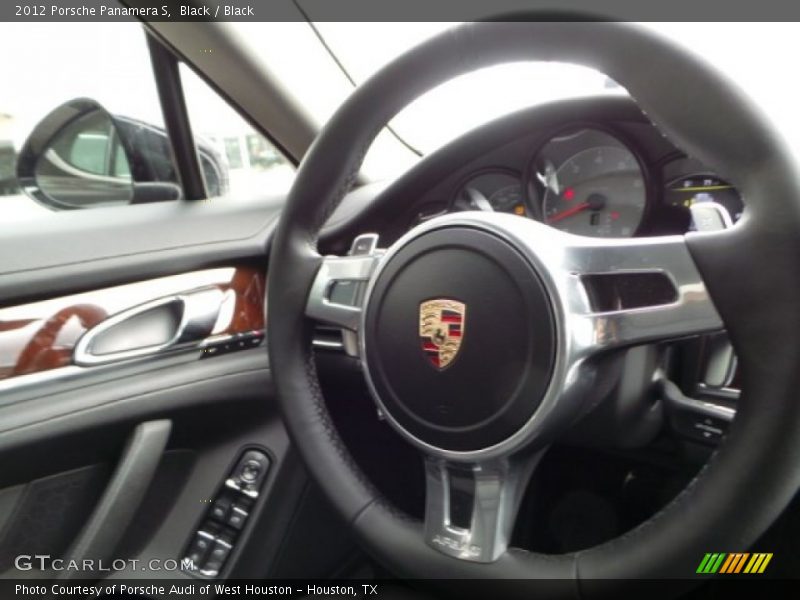 Black / Black 2012 Porsche Panamera S