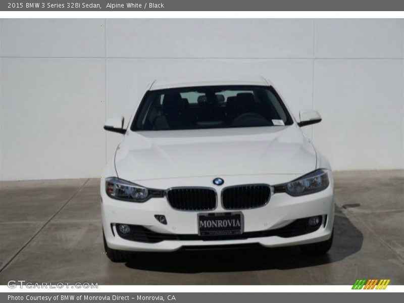 Alpine White / Black 2015 BMW 3 Series 328i Sedan
