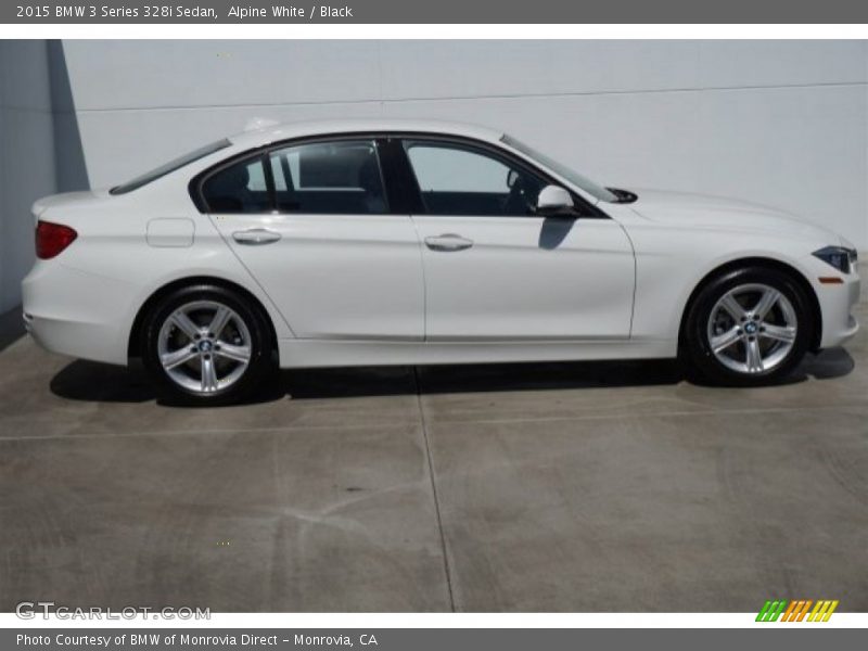 Alpine White / Black 2015 BMW 3 Series 328i Sedan