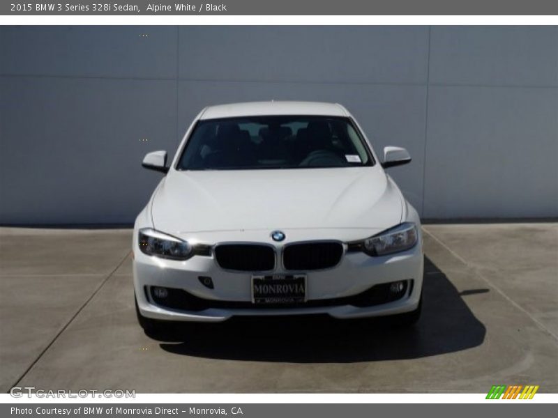 Alpine White / Black 2015 BMW 3 Series 328i Sedan