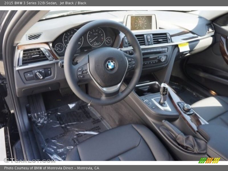 Jet Black / Black 2015 BMW 3 Series 328i Sedan