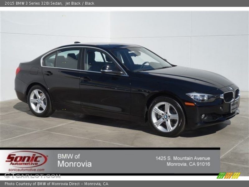 Jet Black / Black 2015 BMW 3 Series 328i Sedan