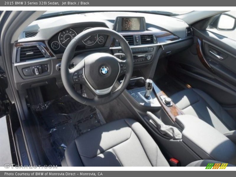 Jet Black / Black 2015 BMW 3 Series 328i Sedan