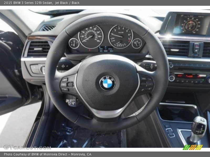 Jet Black / Black 2015 BMW 3 Series 328i Sedan