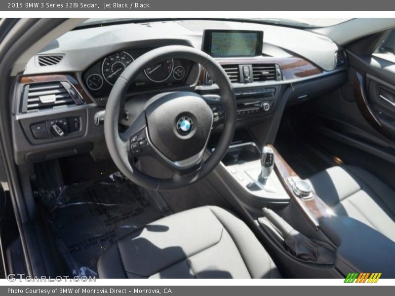 Jet Black / Black 2015 BMW 3 Series 328i Sedan