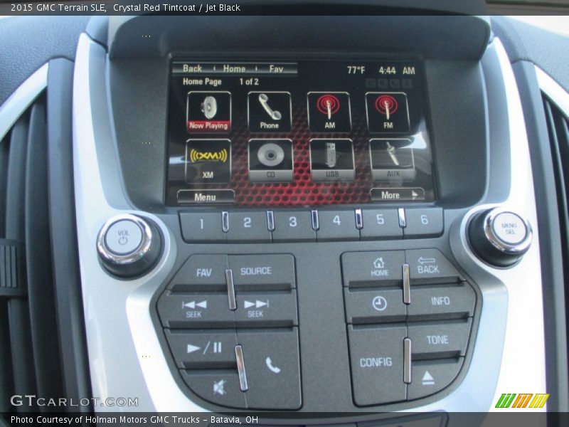 Crystal Red Tintcoat / Jet Black 2015 GMC Terrain SLE