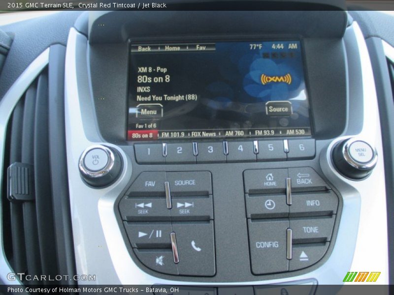 Crystal Red Tintcoat / Jet Black 2015 GMC Terrain SLE