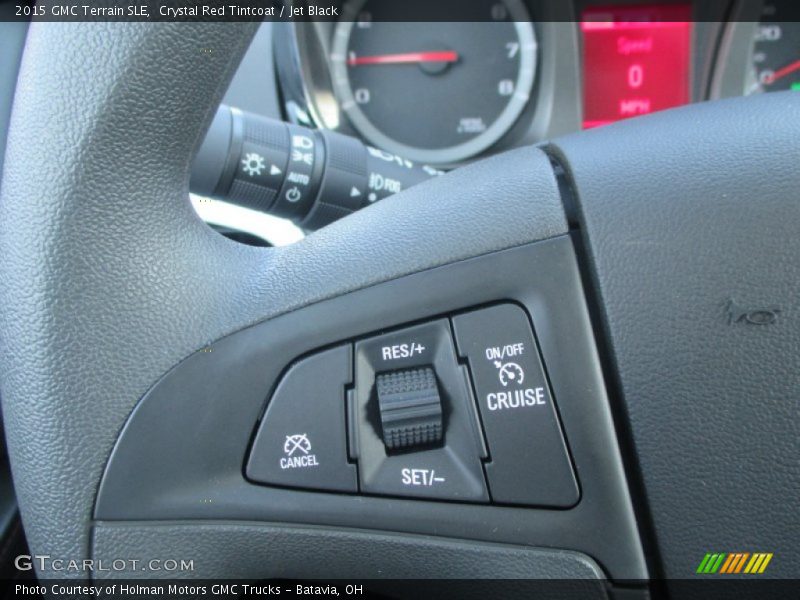 Crystal Red Tintcoat / Jet Black 2015 GMC Terrain SLE