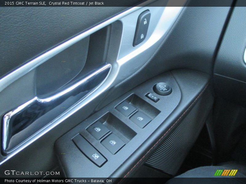 Crystal Red Tintcoat / Jet Black 2015 GMC Terrain SLE