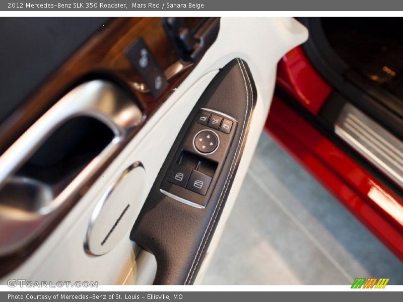 Mars Red / Sahara Beige 2012 Mercedes-Benz SLK 350 Roadster