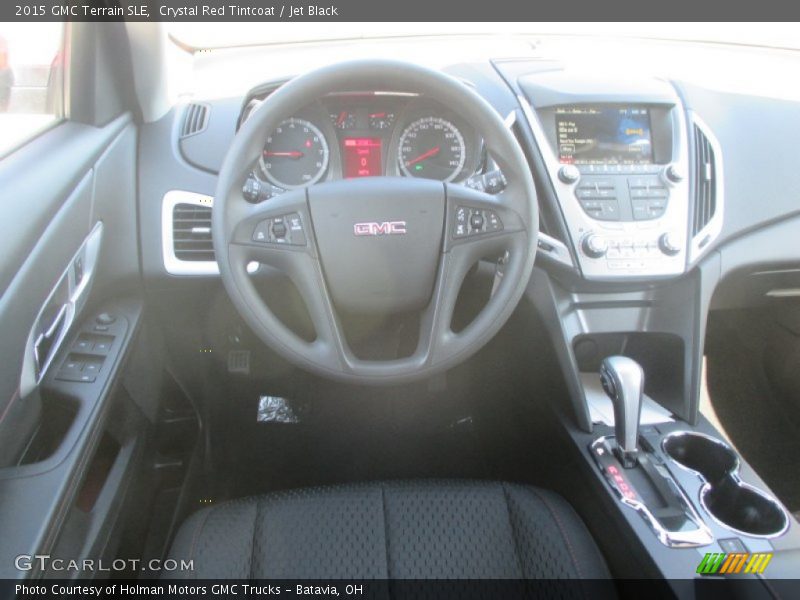Crystal Red Tintcoat / Jet Black 2015 GMC Terrain SLE