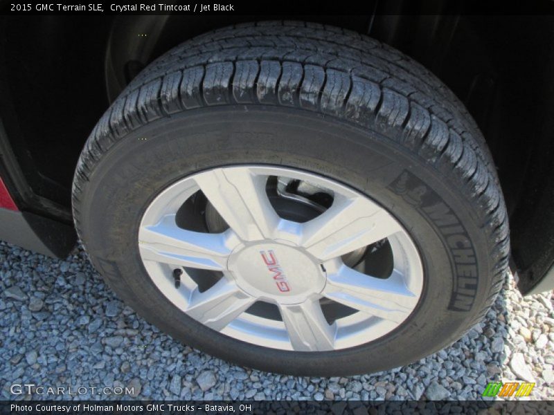 Crystal Red Tintcoat / Jet Black 2015 GMC Terrain SLE