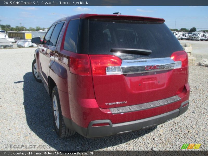 Crystal Red Tintcoat / Jet Black 2015 GMC Terrain SLE