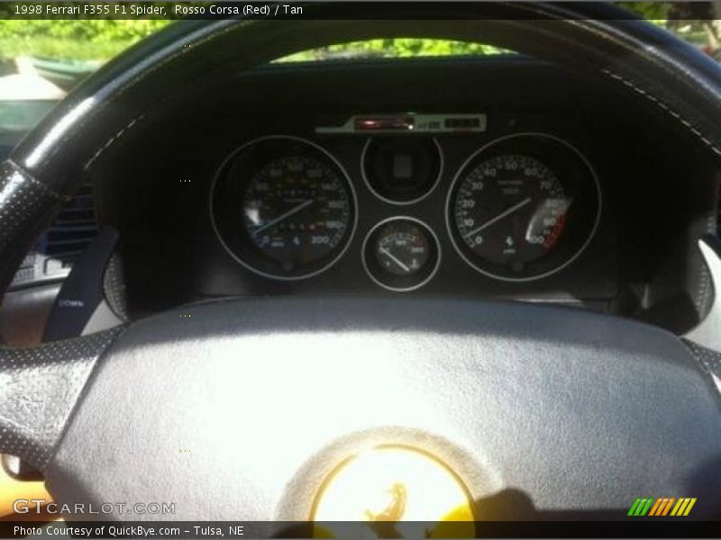 Rosso Corsa (Red) / Tan 1998 Ferrari F355 F1 Spider