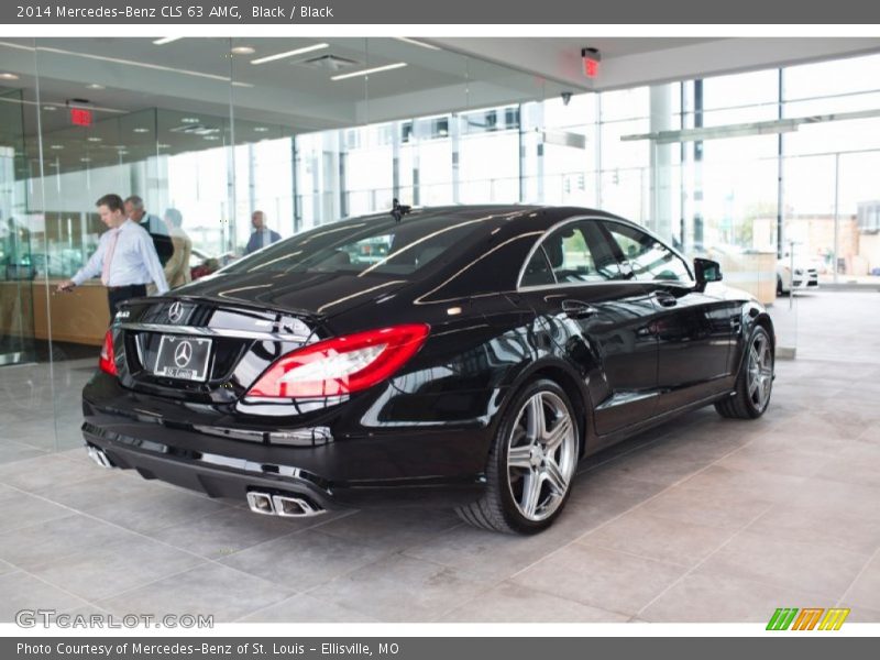 Black / Black 2014 Mercedes-Benz CLS 63 AMG
