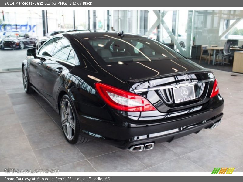Black / Black 2014 Mercedes-Benz CLS 63 AMG