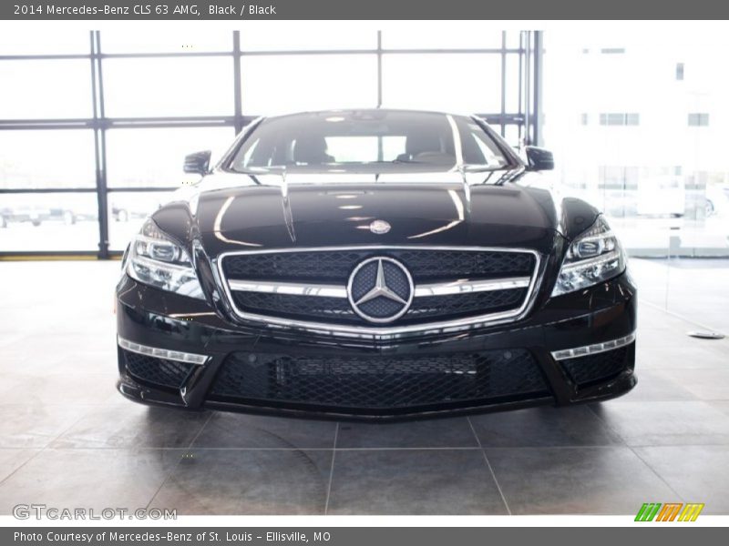 Black / Black 2014 Mercedes-Benz CLS 63 AMG