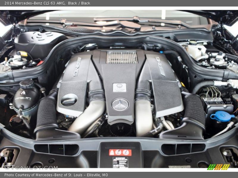  2014 CLS 63 AMG Engine - 5.5 AMG Liter biturbo DOHC 32-Valve VVT V8