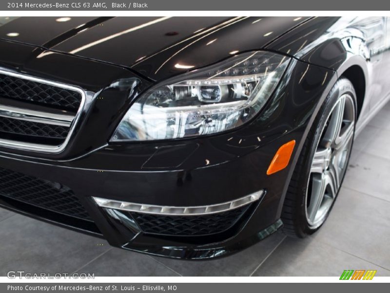 Black / Black 2014 Mercedes-Benz CLS 63 AMG