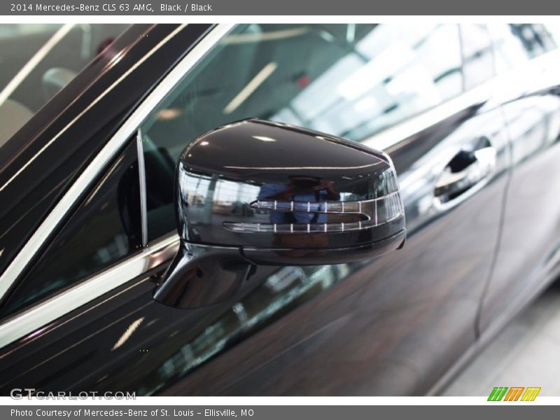 Black / Black 2014 Mercedes-Benz CLS 63 AMG