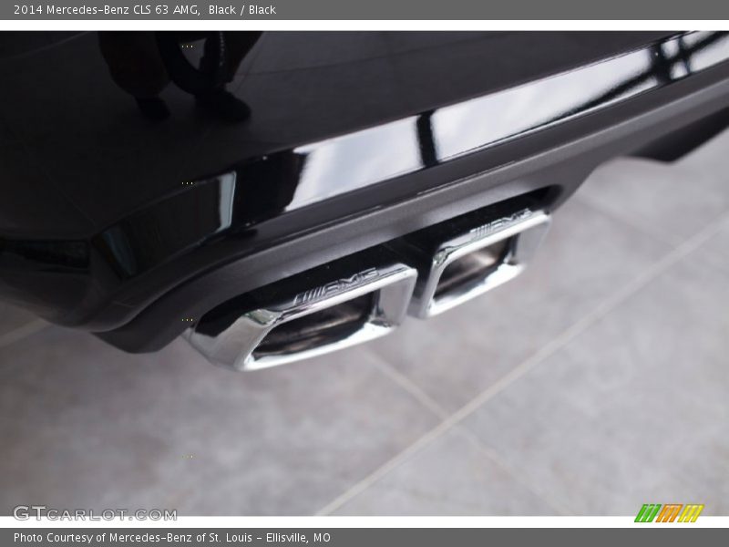 Exhaust of 2014 CLS 63 AMG