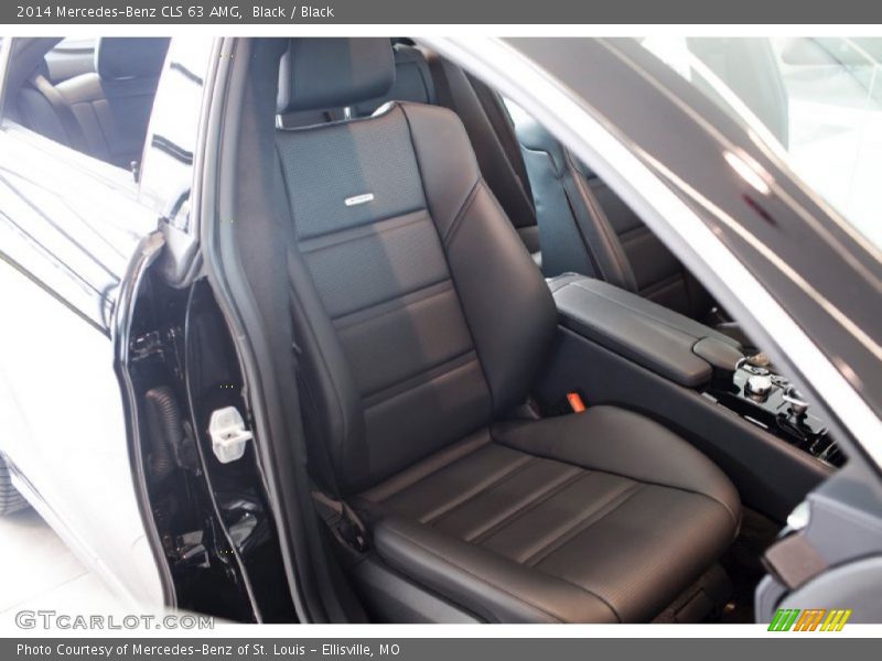 Front Seat of 2014 CLS 63 AMG