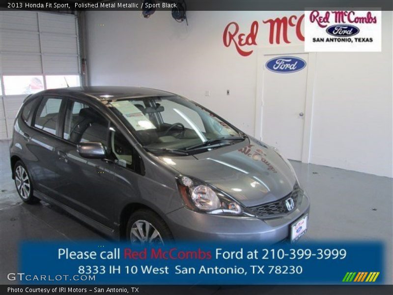 Polished Metal Metallic / Sport Black 2013 Honda Fit Sport