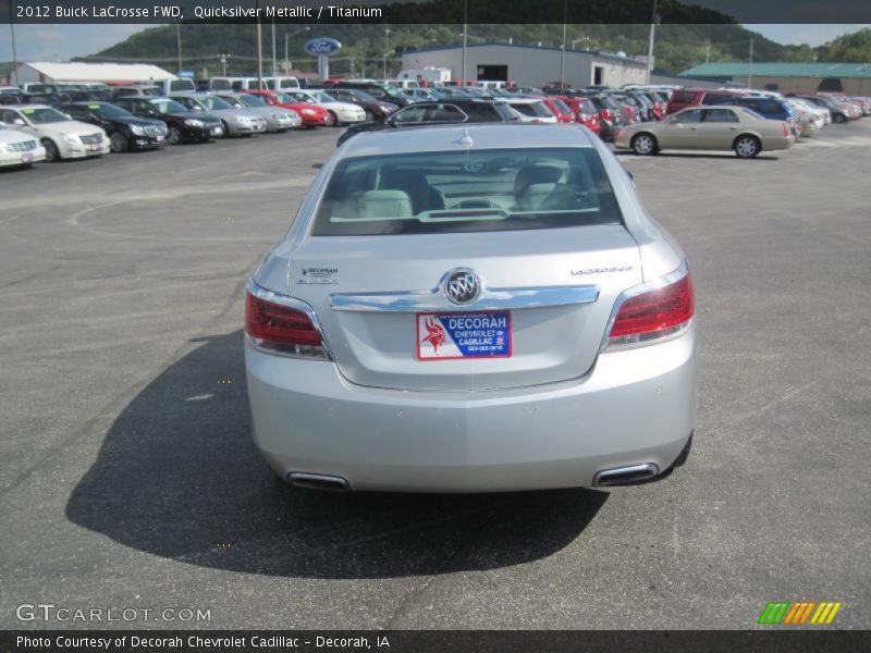 Quicksilver Metallic / Titanium 2012 Buick LaCrosse FWD