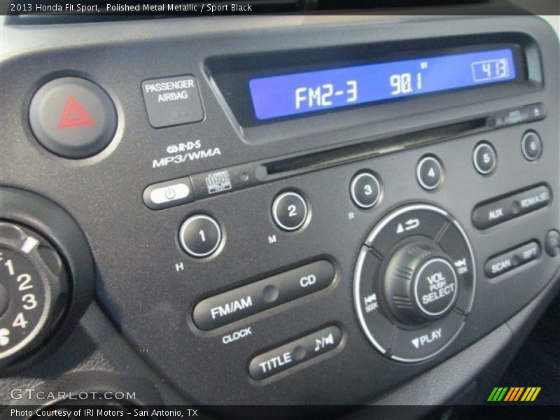 Polished Metal Metallic / Sport Black 2013 Honda Fit Sport