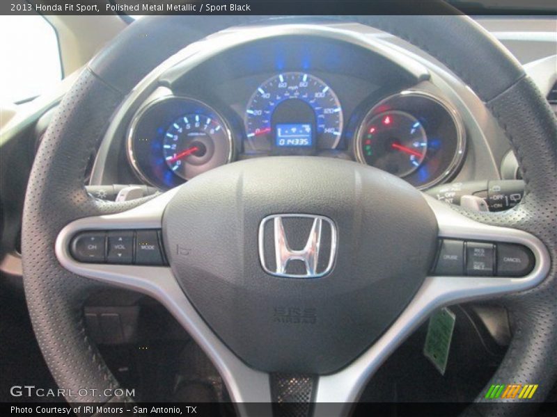 Polished Metal Metallic / Sport Black 2013 Honda Fit Sport