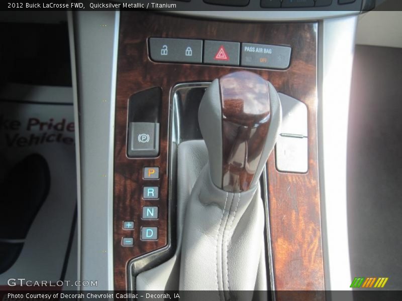 Quicksilver Metallic / Titanium 2012 Buick LaCrosse FWD