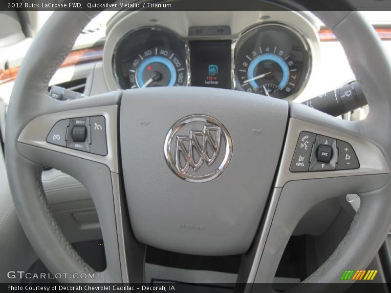 Quicksilver Metallic / Titanium 2012 Buick LaCrosse FWD