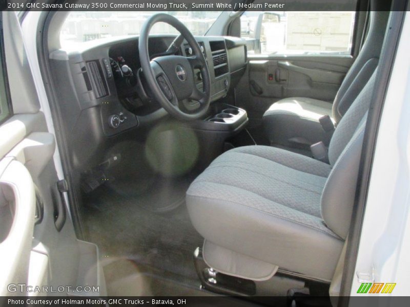 Summit White / Medium Pewter 2014 GMC Savana Cutaway 3500 Commercial Moving Truck