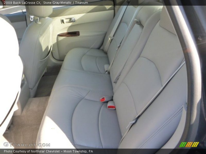 Stone Gray Metallic / Titanium 2009 Buick LaCrosse CX