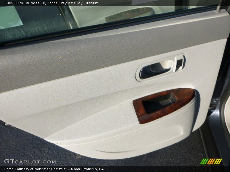 Stone Gray Metallic / Titanium 2009 Buick LaCrosse CX