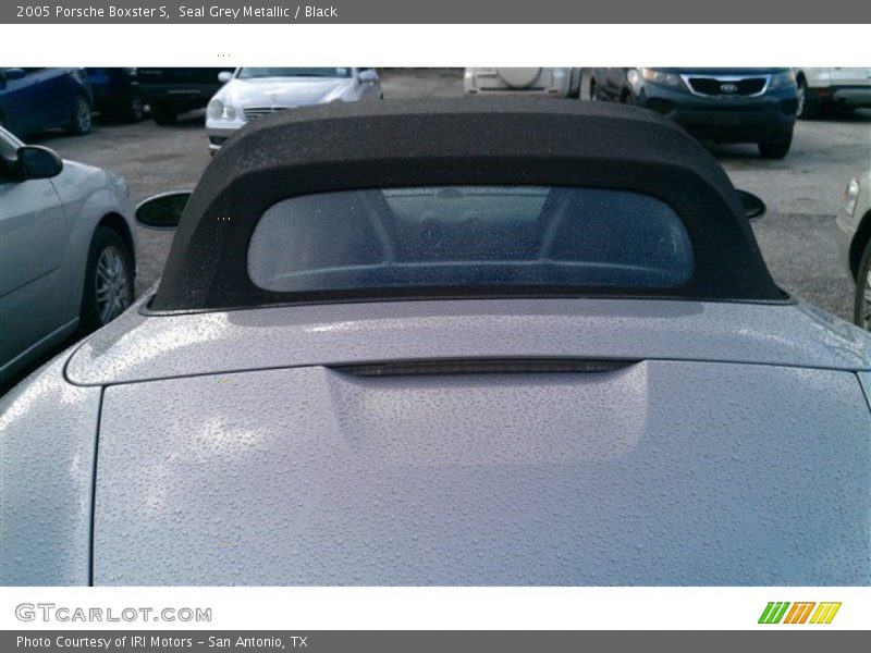 Seal Grey Metallic / Black 2005 Porsche Boxster S