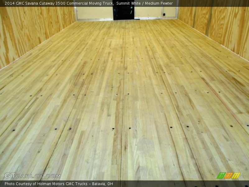 Summit White / Medium Pewter 2014 GMC Savana Cutaway 3500 Commercial Moving Truck