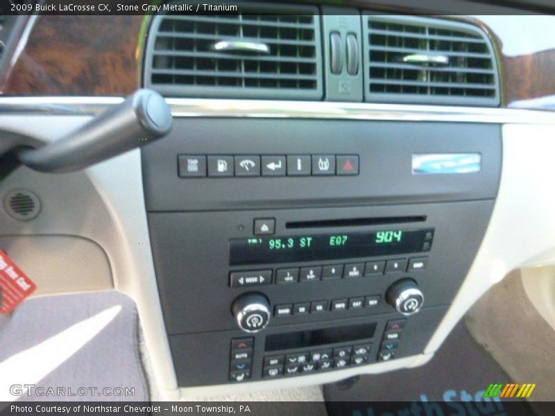 Stone Gray Metallic / Titanium 2009 Buick LaCrosse CX