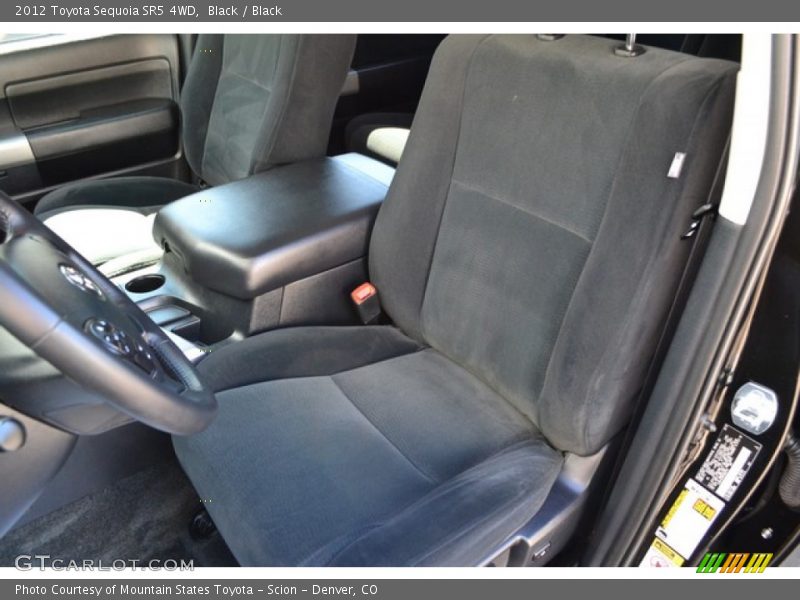 Black / Black 2012 Toyota Sequoia SR5 4WD