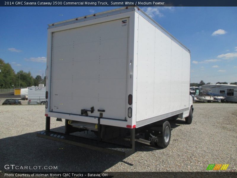 Summit White / Medium Pewter 2014 GMC Savana Cutaway 3500 Commercial Moving Truck