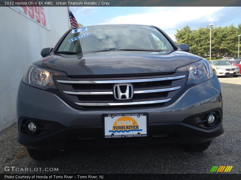 Urban Titanium Metallic / Gray 2012 Honda CR-V EX 4WD