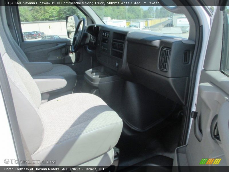 Summit White / Medium Pewter 2014 GMC Savana Cutaway 3500 Commercial Moving Truck
