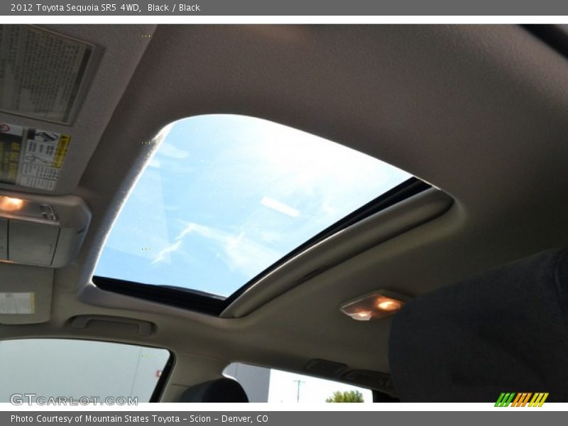 Black / Black 2012 Toyota Sequoia SR5 4WD