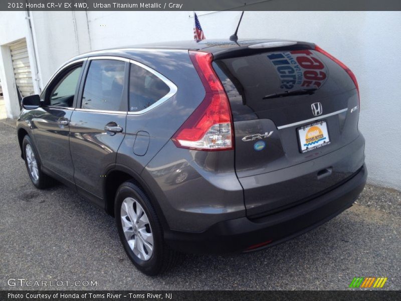 Urban Titanium Metallic / Gray 2012 Honda CR-V EX 4WD