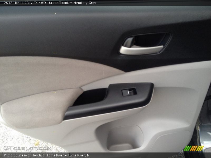Urban Titanium Metallic / Gray 2012 Honda CR-V EX 4WD