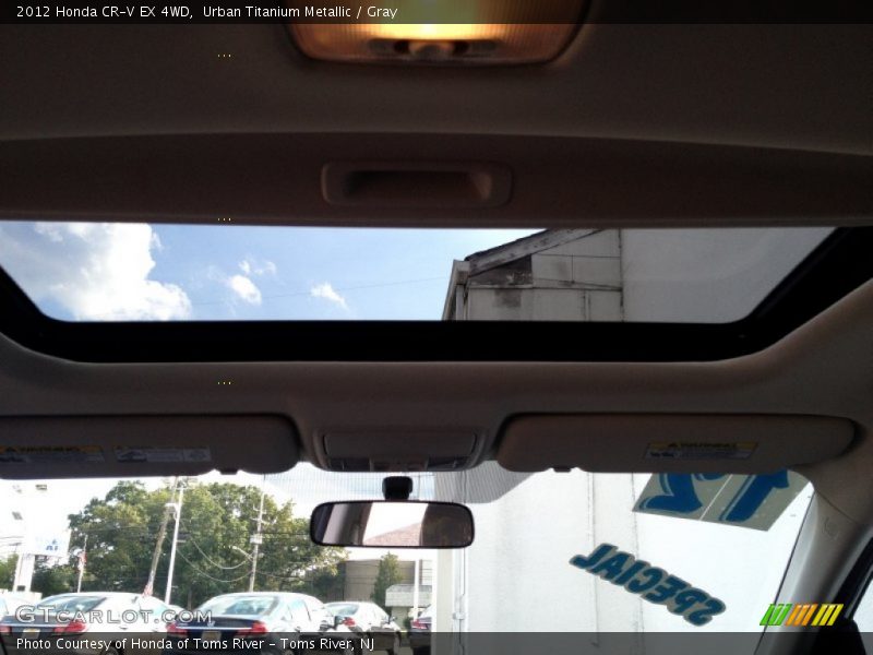 Urban Titanium Metallic / Gray 2012 Honda CR-V EX 4WD