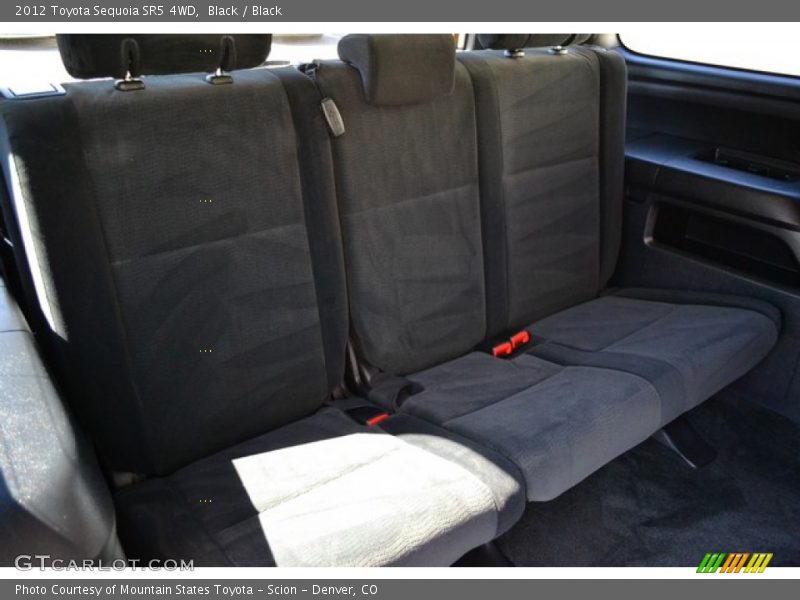 Black / Black 2012 Toyota Sequoia SR5 4WD