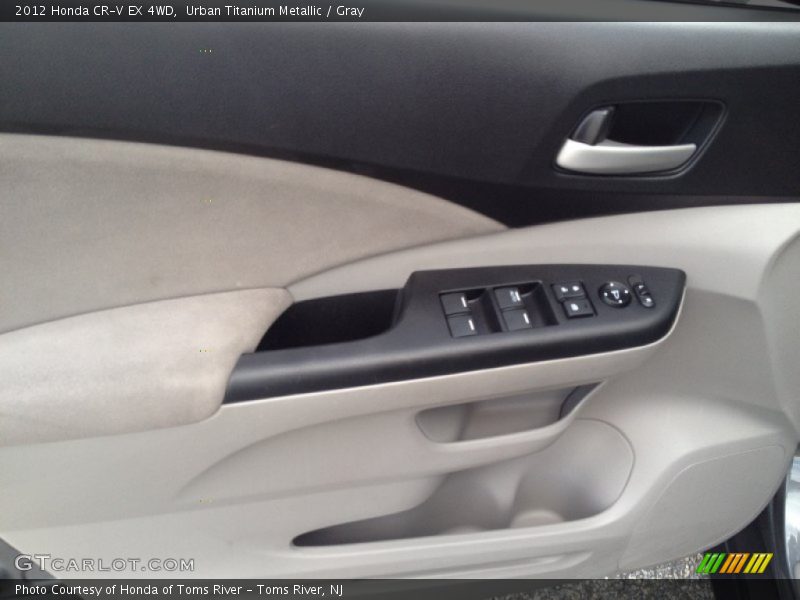Urban Titanium Metallic / Gray 2012 Honda CR-V EX 4WD